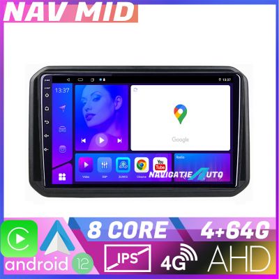 Navigatie Suzuki Ignis 2016 KIT IGNIS16 EDOTEC-LITE Android Ecran 720P Octa Core 4 64 Carplay