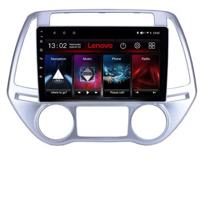 Navigatie Hyundai I20 2011-2014 manual si automat Android radio gps internet 8 core QLED 2K 8+256 360 Lenovo