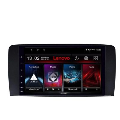 Navigatie Mercedes Clasa R Lenovo Kit-215 4+64 GB Android Waze USB Navigatie Internet Youtube Radio