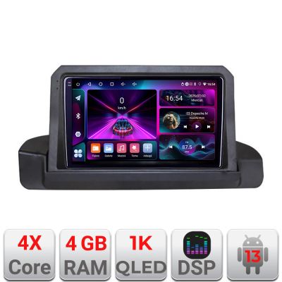 Navigatie BMW Seria 3 E90 fara ecran de fabrica  4+64 InCell Display 1K Android Waze USB Navigatie Internet Youtube Radio Kit-e90+EDT