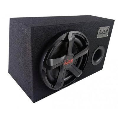 Subwoofer pasiv cu incinta, Audio System, 250 W RMS, 350 W MAX, difuzor 10", bass reflex