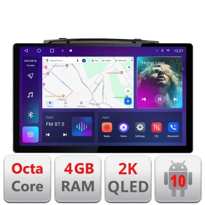 Navigatie dedicata VW Touareg 2012-2019 N-1142 Edonav ecran 13" 2K 4+32 Android Waze USB Navigatie 4G 360 Toslink Youtube Radi