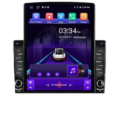 Navigatie Fiat Doblo 2010-2017 KIT-DOBLO10v1 ecran tip TESLA 9.7" cu Android Radio Bluetooth Internet GPS WIFI 2+32 DSP Quad