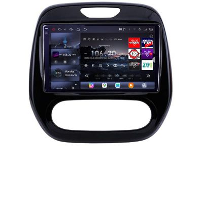 Navigatie Renault Captur 2013-2020 Android radio gps internet 8 core QLED 2K 12+256GB 360 Edotec