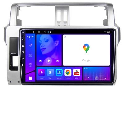 Navigatie Toyota Landcruiser J150 Prado 2014 2017 KIT 065 EDOTEC-LITE Android Ecran 720P Octa Core 4 64 Carplay