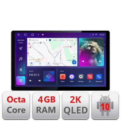 Navigatie dedicata Ssang Young Tivoli 2020- N-tivoli Edonav ecran 13" 2K 4+32 Android Waze USB Navigatie 4G 360 Toslink Youtub