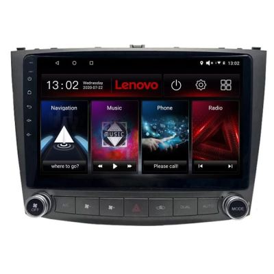 Navigatie Lexus IS 2005-2011 Lenovo Kit- IS 8 core 6+128 GB Android Waze USB Navigatie Internet Youtube Radio