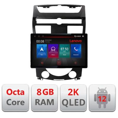 Navigatie Ssang Yong Rexton 2006-2013 N- rexton07 ecran 13" 2K 8+128 Android Waze USB Navigatie 4G 360 Toslink