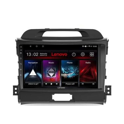 Navigatie Kia Sportage 2010- Lenovo Kit-325 8 core 6+128 GB Android Waze USB Navigatie Internet Youtube Radio