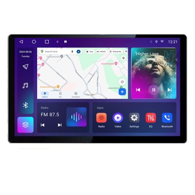 Navigatie dedicata Toyota Land Cruiser L100 2002-2008 N-L100 Edonav ecran 13" 2K 4+32 Android Waze USB Navigatie 4G 360 Toslink V1