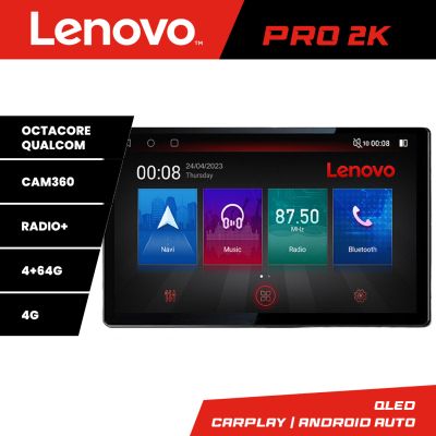 Navigatie Eclipse Cross 2019- K-eclipse Lenovo PRO 4+64 13 inch 2K android 4G DSP gps internet a