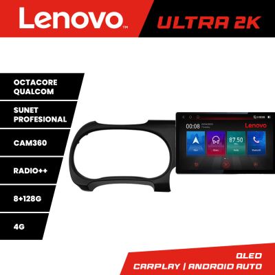 Navigatie Hyundai I10 2020 N-I10 ecran 13" 2K 8+128 Android Waze USB Navigatie 4G 360 Toslink Youtube Radio KIT