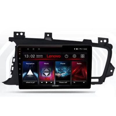Navigatie Kia Optima 2011-2013 Lenovo Kit-091 4+64 GB Android Waze USB Navigatie Internet Youtube Radio