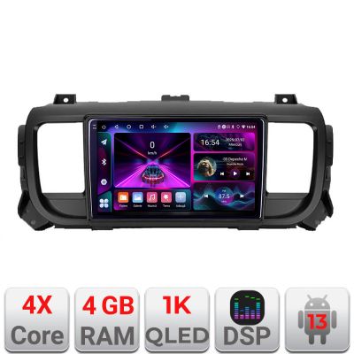 Navigatie Citroen Jumpy Toyota Proace Peugeot Traveller A-jumpy16  4+64 InCell Display 1K Android Waze USB Navigatie Internet Youtube