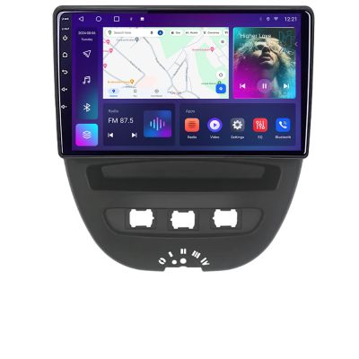 Navigatie Citroen C1 Peugeot 107 Toyota Aygo 2005-2014 NAVTEC Android Ecran 720P Quad Core 2+32 Carplay  Android auto v2