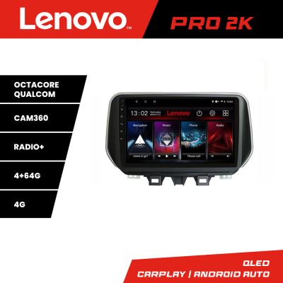Navigatie Hyundai Tucson 2019 Lenovo Kit-1135 8 core QLED 2K 4+64 360 Android Waze USB Navigatie Internet Youtube Radio