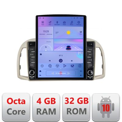 Navigatie Nissan Micra 2002-2010 Android radio gps internet Lenovo Octa Core 4+64 LTE KIT-micra2003+EDT-E709