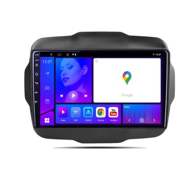 Navigatie Jeep Renegade 2015 2020 KIT 500 EDOTEC-LITE Android Ecran 720P Octa Core 4 64 Carplay