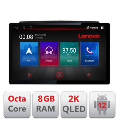 Navigatie Ford Fiesta MK5 2002-2008, Ecran 2K QLED 13",Octacore,8Gb RAM,128Gb Hdd,4G,360,DSP,Carplay,Bluetooth