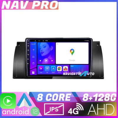 Navigatie BMW E39 si E53 KIT 082 EDOTEC-LITE Android Ecran 720P Octa Core 8 128 Carplay