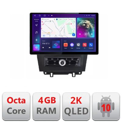 Navigatie dedicata Ford Mustang  2009-2014 Edonav ecran 13" 2K 4+32 Android Waze USB Navigatie 4G 360 Toslink Youtube Radio KI