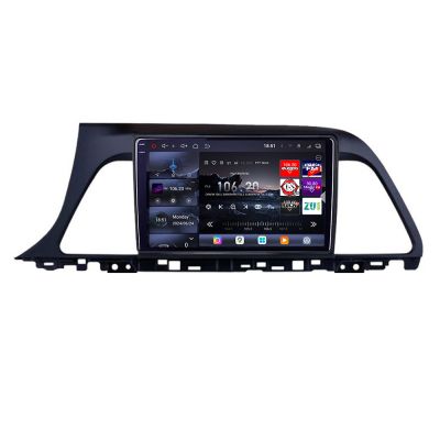 Navigatie Hyundai Sonata 2014-2018 Edotec Kit-417 8 core QLED 2K 12+256GB 360 Android Waze USB Navigatie Internet Youtube Radio