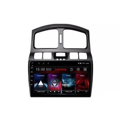 Navigatie Hyundai Santa Fe 2000-2006 Android radio gps internet 8 core 6+128 Lenovo