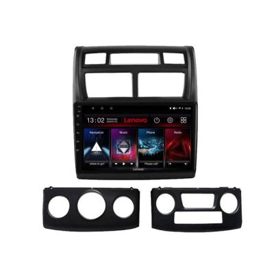 Navigatie Kia Sportage 2007-2013 Lenovo Kit-023 8 core QLED 2K 4+64 360 Android Waze USB Navigatie Internet Youtube Radio