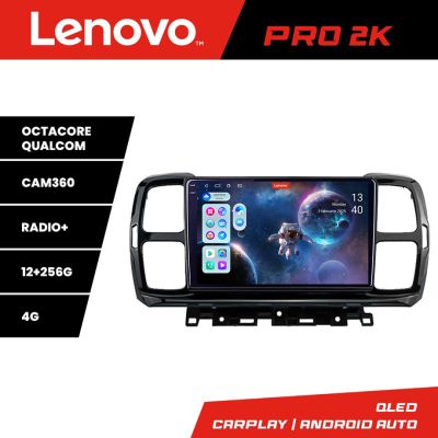 Navigatie Citroen C5 Aircross Android radio gps internet 8 core QLED 2K 12+256 360 Lenovo
