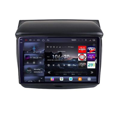 Navigatie Mitsubishi L200 2006-2014 Edotec Kit-094 8 core QLED 2K 12+256GB 360 Android Waze USB Navigatie Internet Youtube Radio
