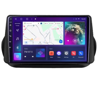 Navigatie Peugeot Bipper, CitroenNemo, Fiat Qubo 2008-2017 Android radio gps internet quad core 4+64 carplay android auto Kit-bipper+EDT-E310v3 v1