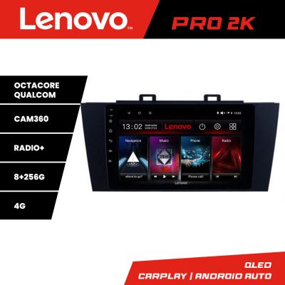 Navigatie Subaru Outback 2014-2019 sau Subaru XV 2017-2018 Lenovo Kit-OUTBACK5 8 core QLED 2K 8+256 360 Android Waze USB Navigatie Internet Youtube Radio