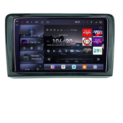 Navigatie VW PQB Edotec Kit-VW 8 core QLED 2K 12+256GB 360 Android Waze USB Navigatie Internet Youtube Radio v1