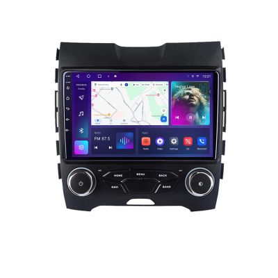 Navigatie Ford Edge 2015-2021 midline B-edge-mid Android Ecran QLED octa core 4+64 carplay android auto kit-edge-mid+EDT-E309V3