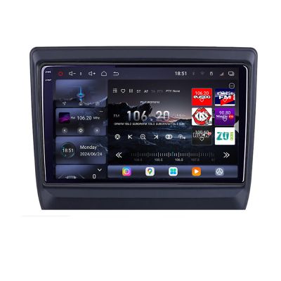 Navigatie Isuzu DMAX 2020- Edotec Kit-DMAX20 8 core QLED 2K 12+256GB 360 Android Waze USB Navigatie Internet Youtube Radio