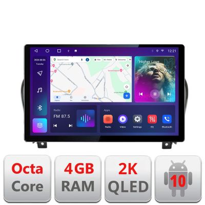 Navigatie dedicata Nissan Juke 2010-2015 N-JUKE Edonav ecran 13" 2K 4+32 Android Waze USB Navigatie 4G 360 Toslink Youtube Rad