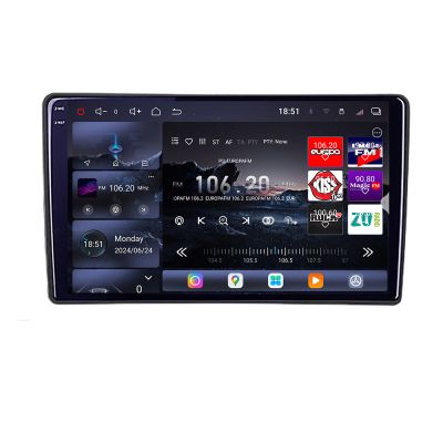 Navigatie Peugeot 307 2001-2008 Edotec Kit-307 8 core QLED 2K 12+256GB 360 Android Waze USB Navigatie Internet Youtube Radio