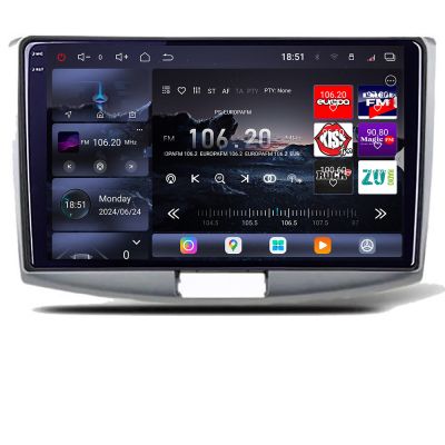 Navigatie VW Passat 2009-2014 Edotec Kit-267 8 core QLED 2K 12+256GB 360 Android Waze USB Navigatie Internet Youtube Radio