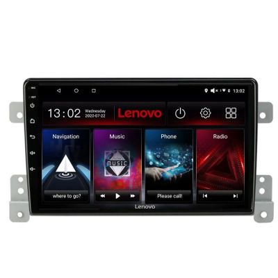 Navigatie Suzuki Grand Vitara Old Quad Core Lenovo Kit-053 4+64 GB Android Waze USB Navigatie Internet Youtube Radio