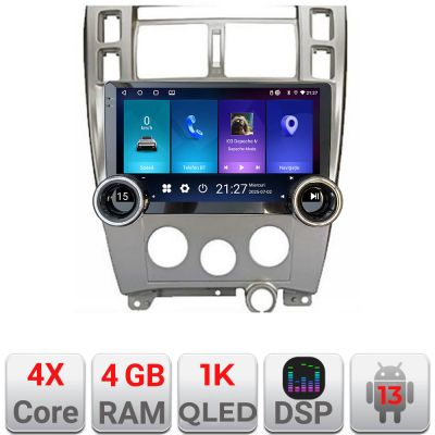 Navigatie Hyundai Tucson Manual Kit-1001 Edotec  4+64 10.5 inch Incell 1K android Wifi 5Ghz gps internet