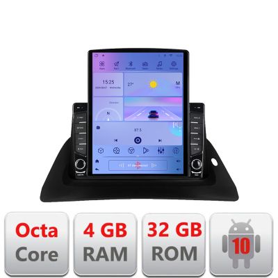 Navigatie Renault Kangoo  Tip Tesla Android radio gps internet 8core 4G 4+32 kit-Kangoo+EDT-E709