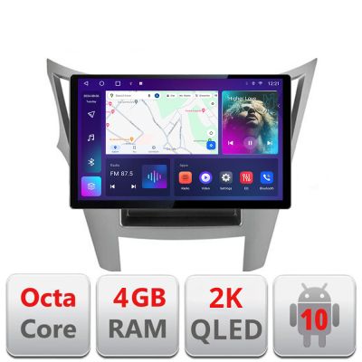 Navigatie dedicata Subru Legacy 2010-2015 N-458 Edonav ecran 13" 2K 4+32 Android Waze USB Navigatie 4G 360 Toslink Youtube Rad