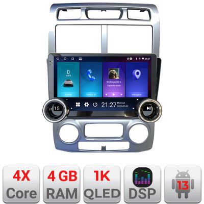 Navigatie Kia Sportage 2005-2007 Kit-0023 Edotec  4+64 10.5 inch Incell 1K android Wifi 5Ghz gps internet a