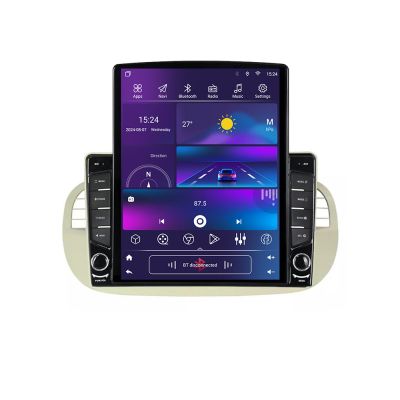 Navigatie Fiat 500 intre anii 2007-2015 Android radio gps internet Lenovo Octa Core 4+64 LTE Kit-fiat500+EDT-E709
