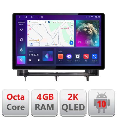 Navigatie Honda Civic 2022- Qled 2K Octa Core 4+32 LTE 4G DSP Wifi 5Ghz android auto carplay radio gps internet kit-civic2022+EDT-E413-2K+kit-10-9