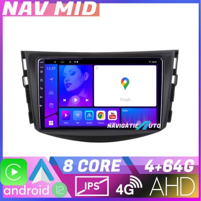 Navigatie Toyota RAV4 KIT 018 EDOTEC-LITE Android Ecran 720P Octa Core 4 64 Carplay