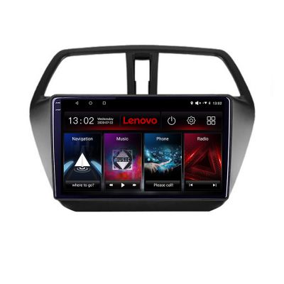 Navigatie Suzuki S-Cross  Lenovo Kit-337 8 core QLED 2K 8+256 360 Android Waze USB Navigatie Internet Youtube Radio