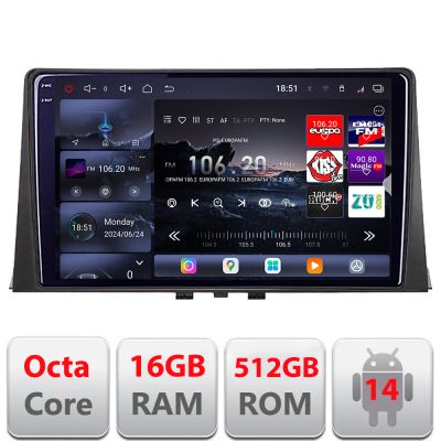 Navigatie Citroen Berlingo 2019-2021 Edotec Kit-berlingo18 8 core QLED 2K 12+256GB 360 Android Waze USB Navigatie Internet Youtube Radio v1