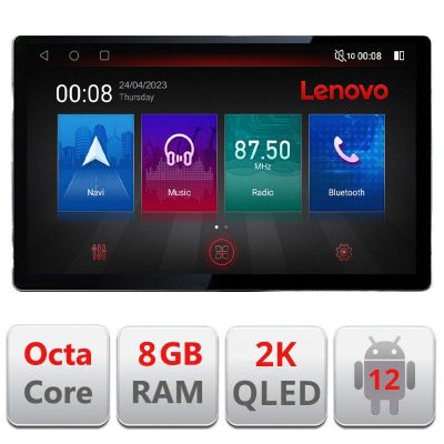 Navigatie BMW Seria 3 E46 N-052 ecran 13" 2K 8+128 Android Waze USB Navigatie 4G 360 Toslink Youtube Radio KIT-