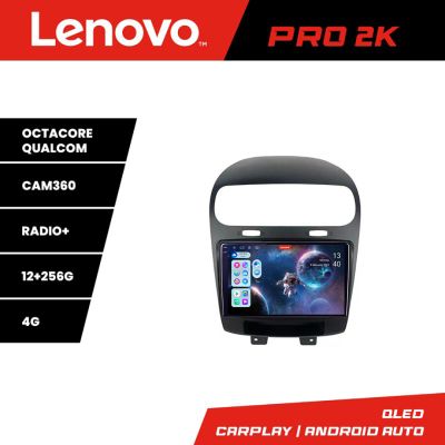 Navigatie Fiat Freemont Dodge Journey 2012-2019 Android radio gps internet 8 core QLED 2K 12+256 360 Lenovo